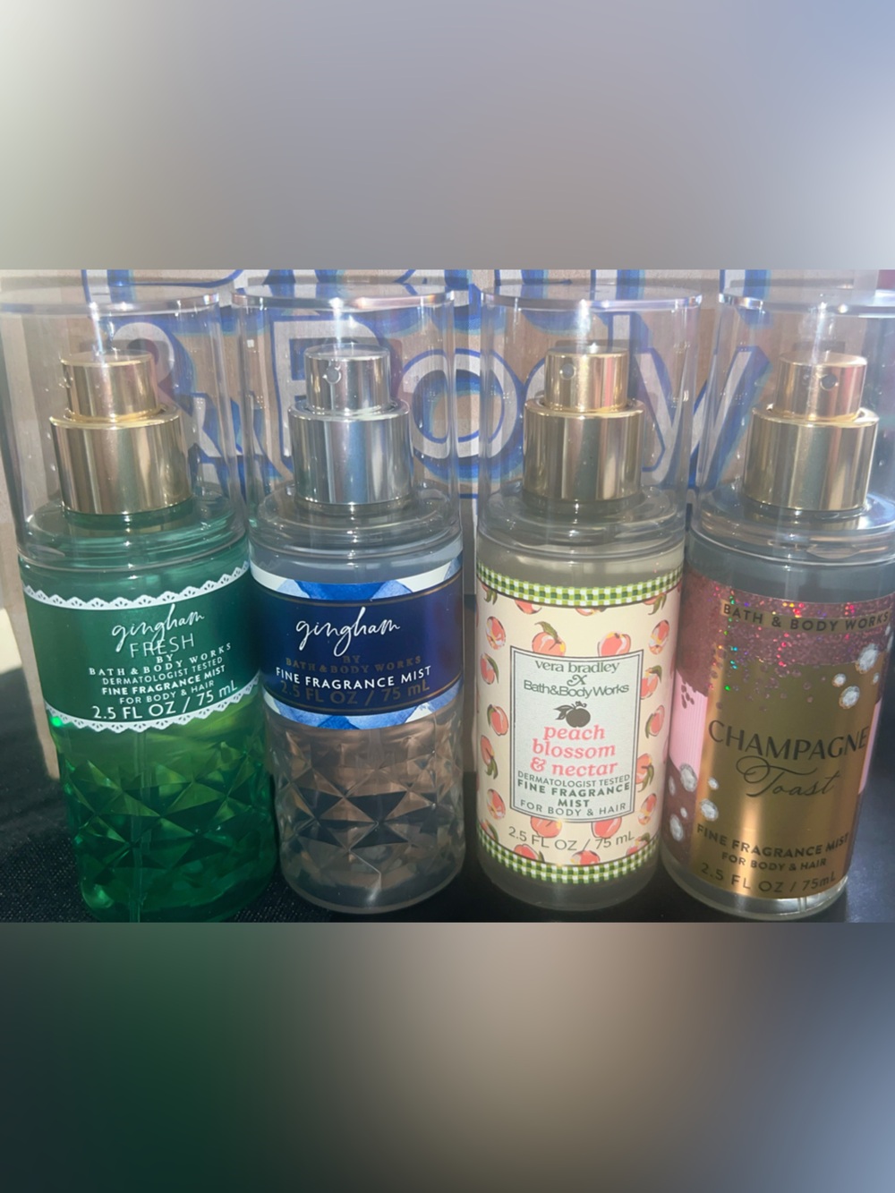Bath & Body Works Fine Fragrance Mists bundle